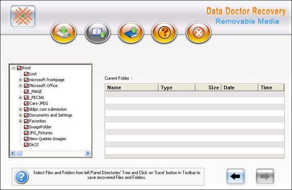 Professional Removable Media Recovery Screenshot
